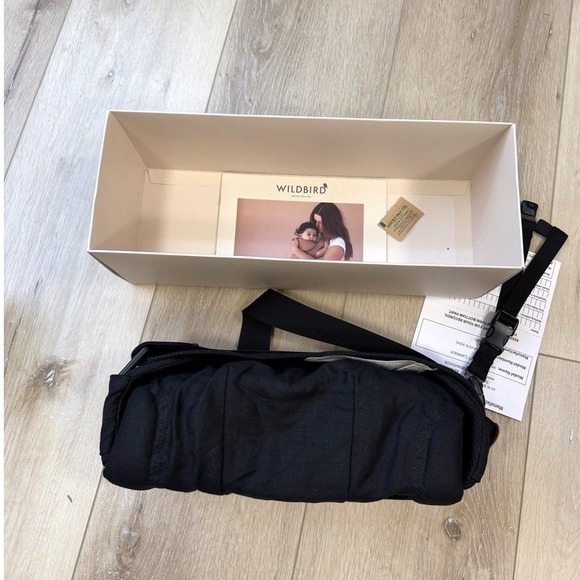 WildBird Aerial Buckle Carrier Raven XS XL NWT Soft Structured Adjustable - Picture 3 of 9